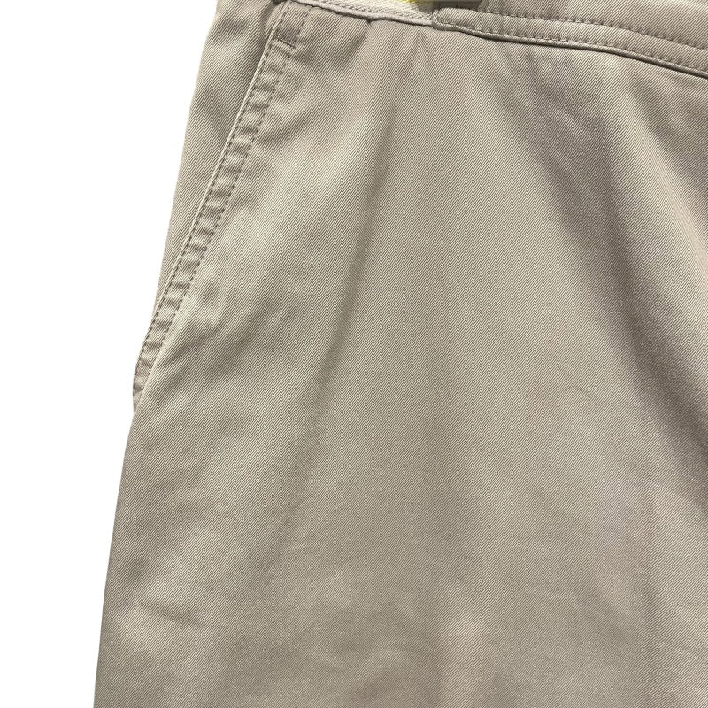 エルメス HERMES ストレートパンツ グレー コットン メンズ パンツ