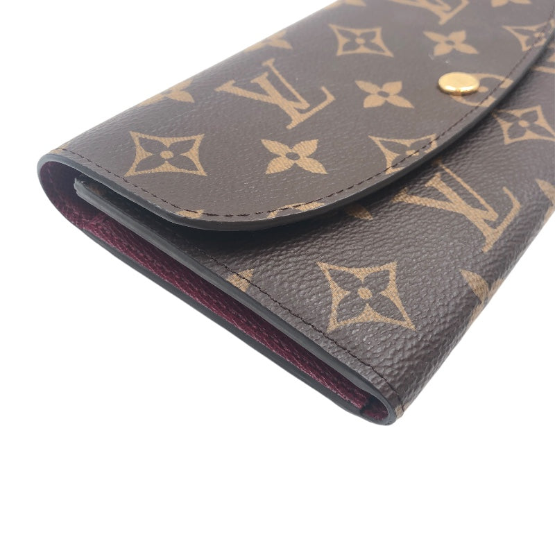 ルイ・ヴィトン LOUIS VUITTON ポルトフォイユ エミリー M60697 モノグラム モノグラムキャンバス レディース 長財布