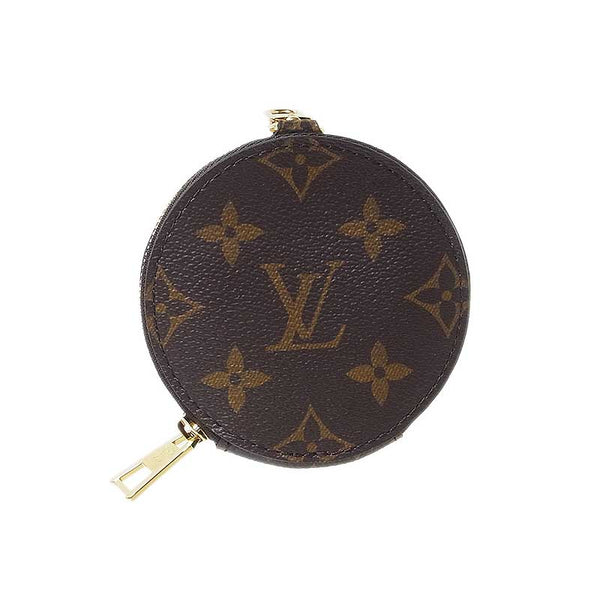 ルイ・ヴィトン LOUIS VUITTON モノグラム コインパース J02487 ブラウン PVC レディース コインケース