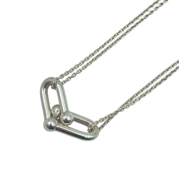 ティファニー TIFFANY＆CO ハードウェアラージ ダブルリンク ネックレス SV925 ジュエリー