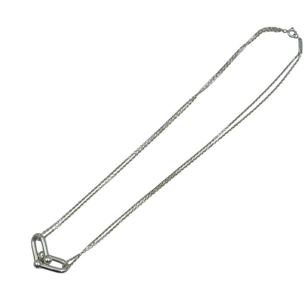 ティファニー TIFFANY＆CO ハードウェアラージ ダブルリンク ネックレス SV925 ジュエリー