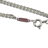 ティファニー TIFFANY＆CO ハードウェアラージ ダブルリンク ネックレス SV925 ジュエリー