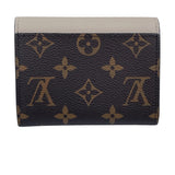 ルイ・ヴィトン LOUIS VUITTON ポルトフォイユ・ヴィクトリーヌ M82398 ブラウン モノグラムキャンバス レディース 三つ折り財布