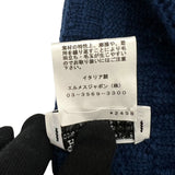 エルメス HERMES カシミア ニットキャップ ネイビー L カシミア100％ ユニセックス その他小物