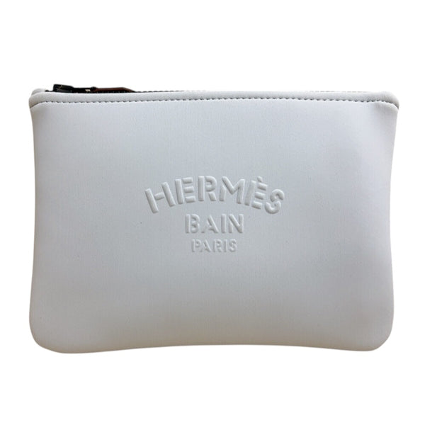 【期間限定！最安値挑戦】 エルメス HERMES メンズ ポリアミド ライトグレー ネオバンPM バッグ
