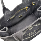 プラダ PRADA カナパトートバッグ ブラック キャンバス レディース ハンドバッグ