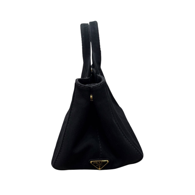プラダ PRADA カナパトートバッグ ブラック キャンバス レディース ハンドバッグ