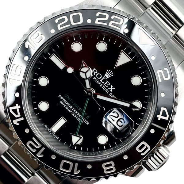 ロレックス ROLEX GMTマスター2 116710LN SS メンズ 腕時計