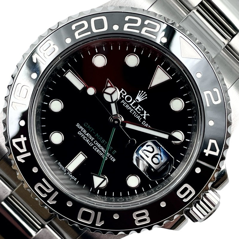 ロレックス ROLEX GMTマスター2 116710LN SS メンズ 腕時計