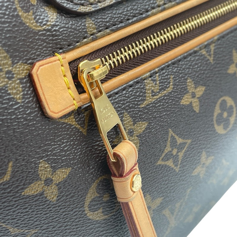 ルイ・ヴィトン LOUIS VUITTON オランプ M40732 ブラウン モノグラムキャンバス レディース ハンドバッグ