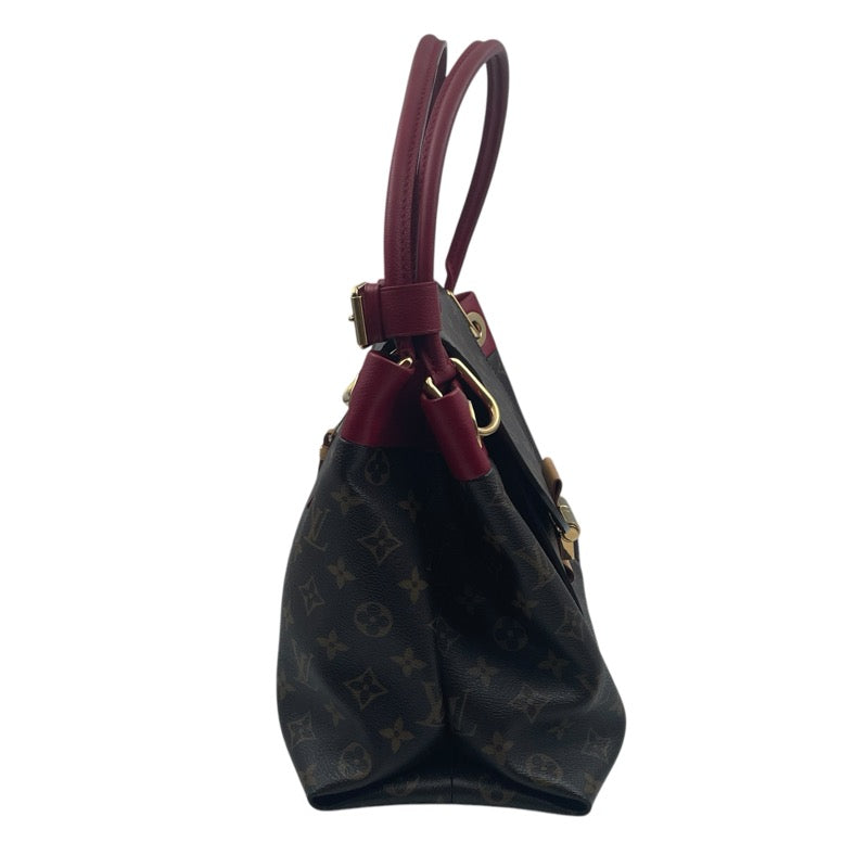 ルイ・ヴィトン LOUIS VUITTON オランプ M40732 ブラウン モノグラムキャンバス レディース ハンドバッグ
