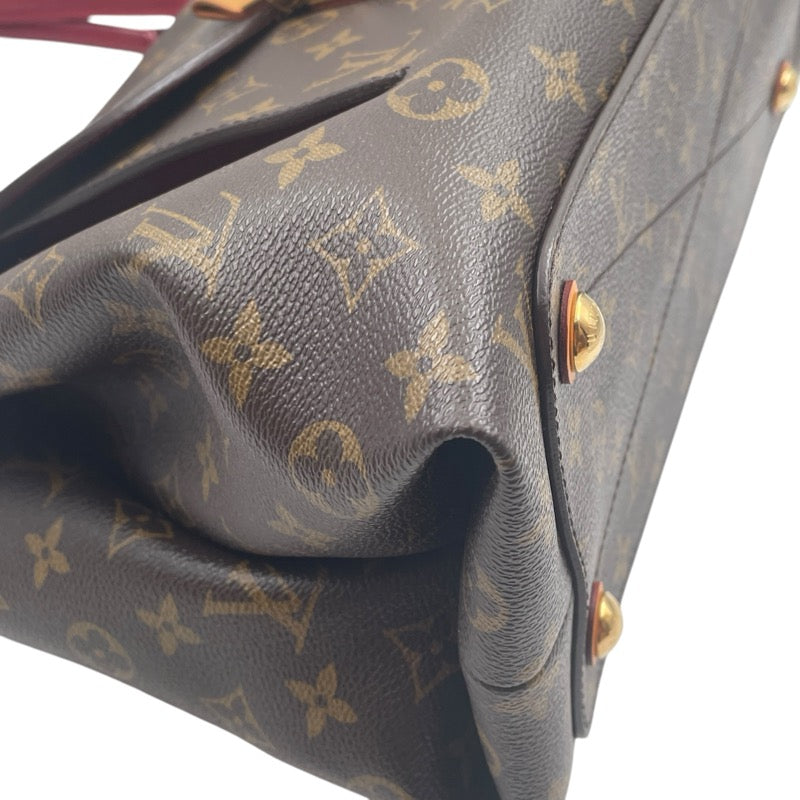 ルイ・ヴィトン LOUIS VUITTON オランプ M40732 ブラウン モノグラムキャンバス レディース ハンドバッグ