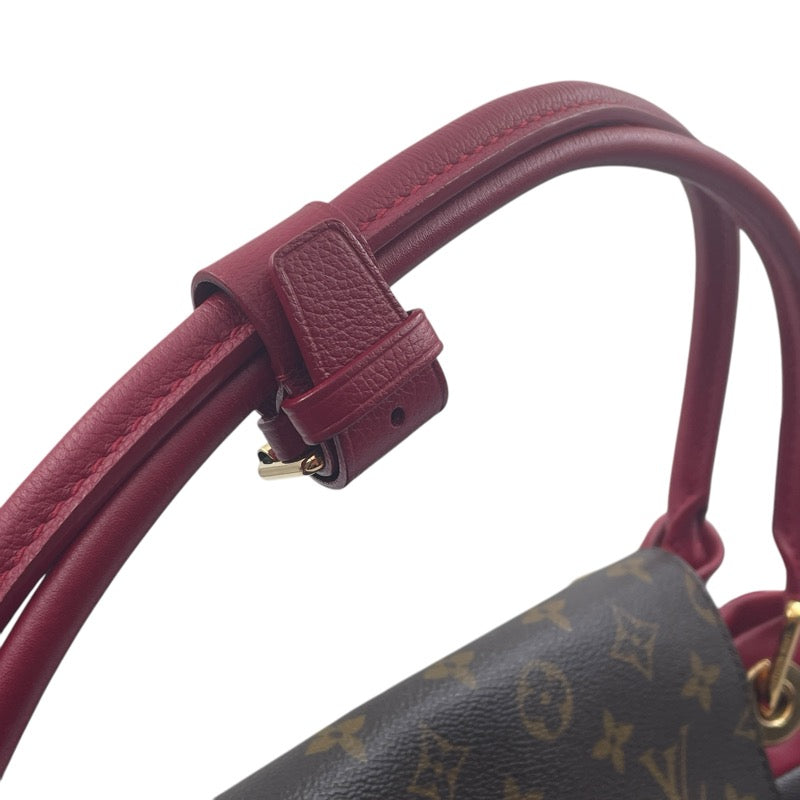 ルイ・ヴィトン LOUIS VUITTON オランプ M40732 ブラウン モノグラムキャンバス レディース ハンドバッグ