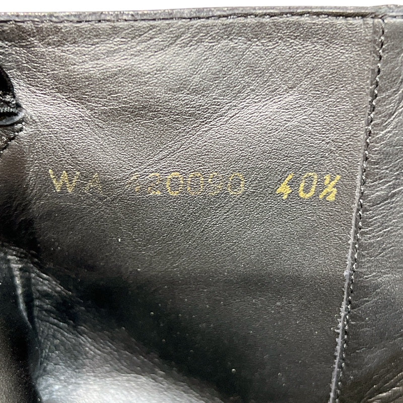 サンローラン SAINT LAURENT ワイアット レザーハーネスブーツ 420090 ブラック レザー メンズ ブーツ