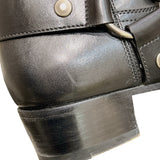 サンローラン SAINT LAURENT ワイアット レザーハーネスブーツ 420090 ブラック レザー メンズ ブーツ