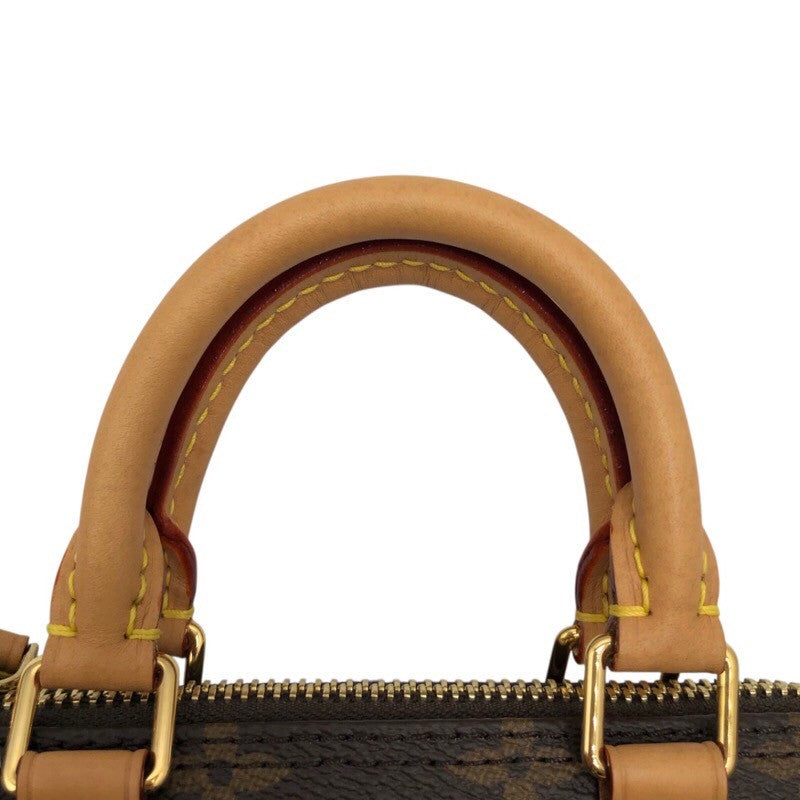 ルイ・ヴィトン LOUIS VUITTON ナノ・スピーディ M81085 モノグラム レディース ショルダーバッグ