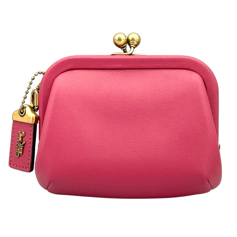 コーチ COACH キスロック コインパース 68326 ピンク レザー レディース その他小物