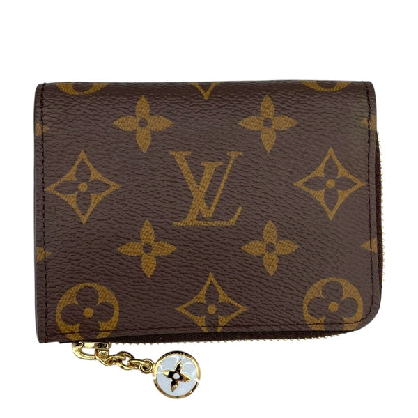 ルイ・ヴィトン LOUIS VUITTON ポルトフォイユ・ノアコンパクト ブラウン モノグラム レディース カードケース