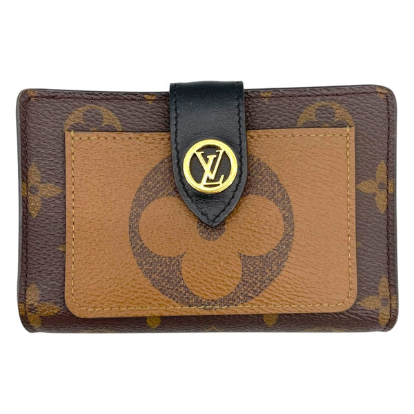 ルイ・ヴィトン LOUIS VUITTON ポルトフォイユ・ジュリエット M69432 ブラウン モノグラム・リバース レディース 二つ折り財布