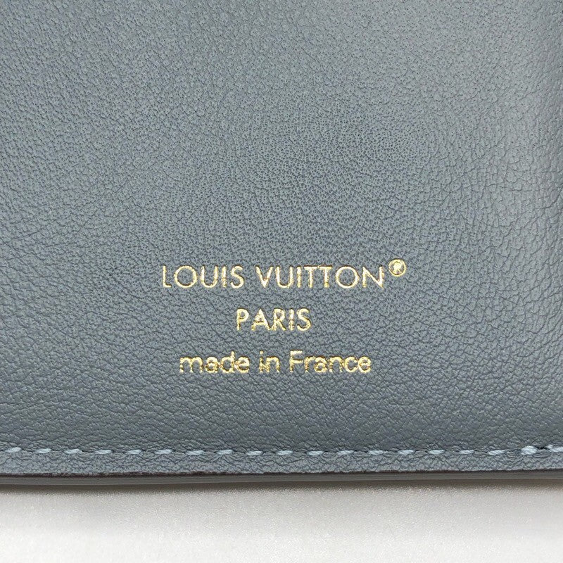 ルイ・ヴィトン LOUIS VUITTON ポルトフォイユ・ヴィクトリーヌ M82398 グレージュ/GD金具 モノグラム レディース 三つ折り財布