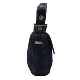フェンディ FENDI マンマバケット 26424 ブルー/ブラウン デニム/レザー レディース ハンドバッグ