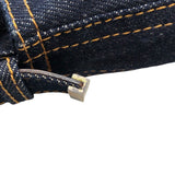 フェンディ FENDI マンマバケット 26424 ブルー/ブラウン デニム/レザー レディース ハンドバッグ