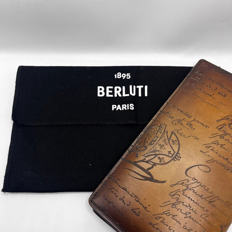 ベルルッティ Berluti サンタルロングジップウォレット レザー 