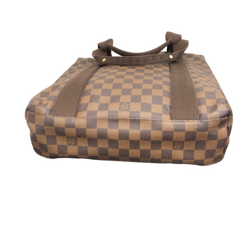 ルイ・ヴィトン LOUIS VUITTON カバ・ボブール N52006 エベヌ ダミエキャンバス ユニセックス トートバッグ