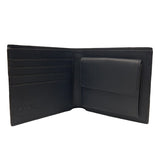 ロエベ LOEWE パズルパイフォールドコインウォレット C510501X12 グレー×ネイビー×ブラック クラシックカーフ メンズ 二つ折り財布