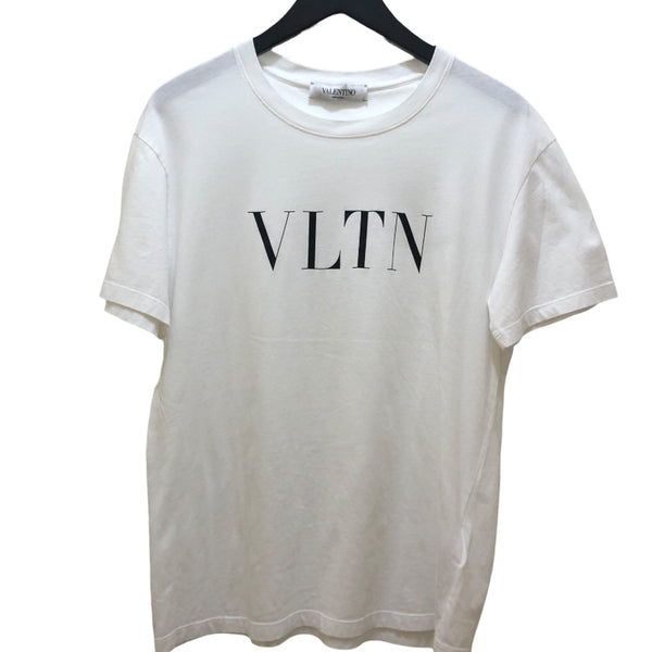 ヴァレンティノ VALENTINO ロゴプリントTシャツ QB3MG07D3V6 コットン メンズ 半袖Ｔシャツ