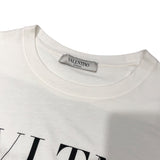 ヴァレンティノ VALENTINO ロゴプリントTシャツ QB3MG07D3V6 コットン メンズ 半袖Ｔシャツ