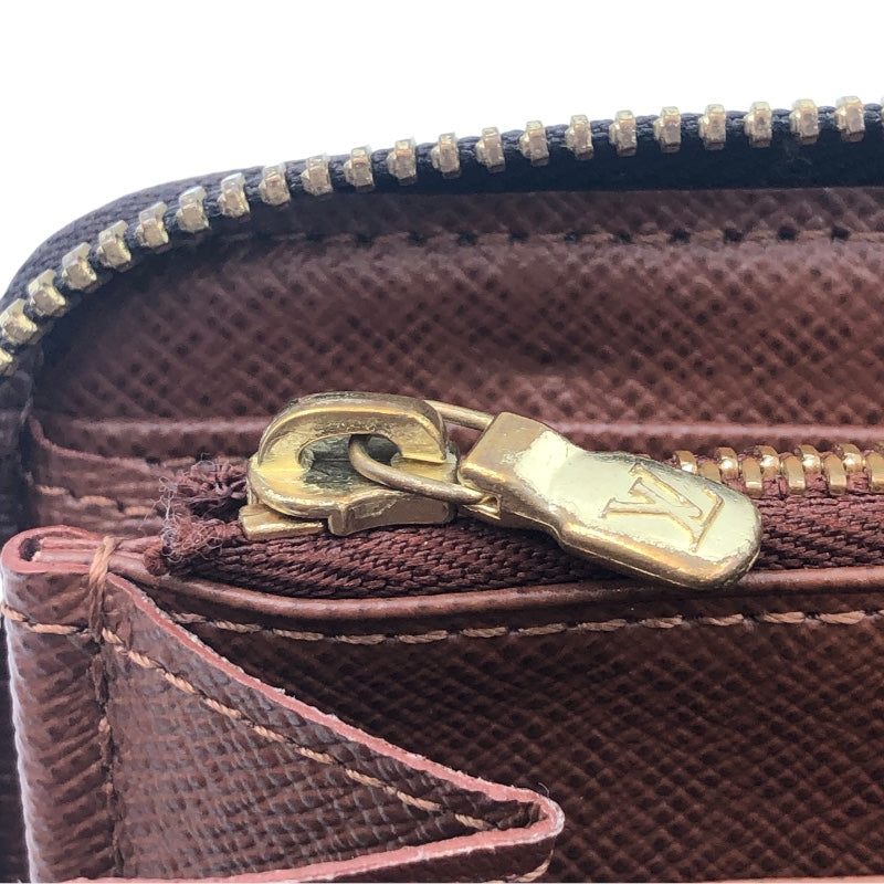 ルイ・ヴィトン LOUIS VUITTON ジッピーウォレット M42616 ブラウン モノグラムキャンバス レディース 長財布