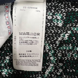 サカイ SACAI バンダナ ニットセーター 22-02695M 1 グリーン×ブラック コットン メンズ セーター
