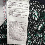 サカイ SACAI バンダナ ニットセーター 22-02695M 1 グリーン×ブラック コットン メンズ セーター