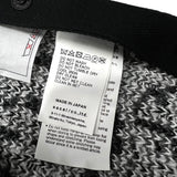 サカイ SACAI バンダナ ニットセーター 22-02695M 2 ブラック×ホワイト コットン100% メンズ セーター