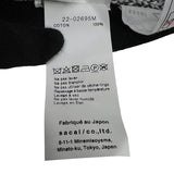 サカイ SACAI バンダナ ニットセーター 22-02695M 2 ブラック×ホワイト コットン100% メンズ セーター