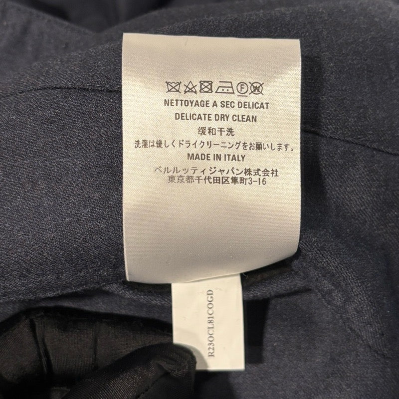 ベルルッティ Berluti カリグラフィ切替リバーシブルコート R230CL81 ネイビー コットン メンズ その他アウター