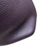 エルメス HERMES ピコタンロックPM　□M刻印　SV金具 プルーン レザー トリヨン レディース ハンドバッグ