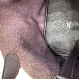 エルメス HERMES ピコタンロックPM　□M刻印　SV金具 プルーン レザー トリヨン レディース ハンドバッグ