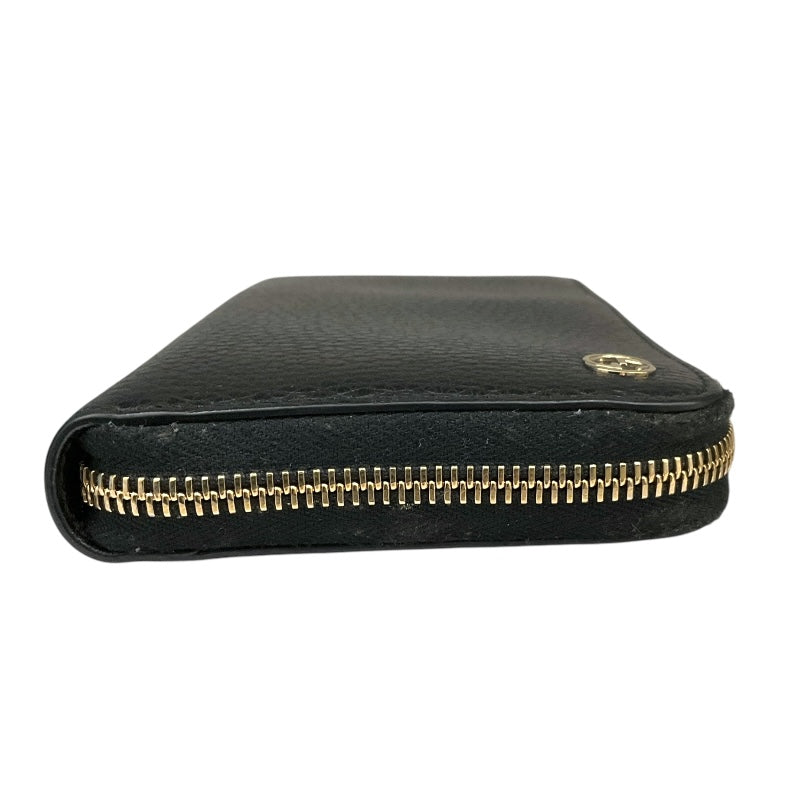 グッチ GUCCI インターロッキングG 長財布 509644 ブラック レザー レディース 長財布