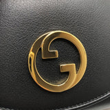 グッチ GUCCI ブロンディ ミディアム チェーンウォレット 725219 ブラック レザー レディース 二つ折り財布