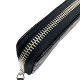 シャネル CHANEL マトラッセ ジップコインパース A84511 19番台 ブラック シルバー金具 ラムスキン レディース コインケース