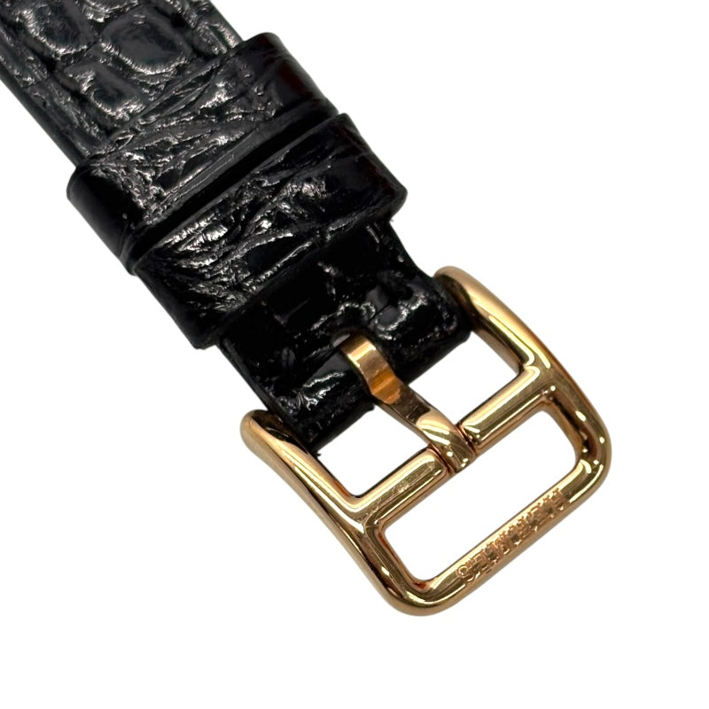 エルメス HERMES ナンタケット NA2.172  K18PG/レザーストラップ クオーツ レディース 腕時計
