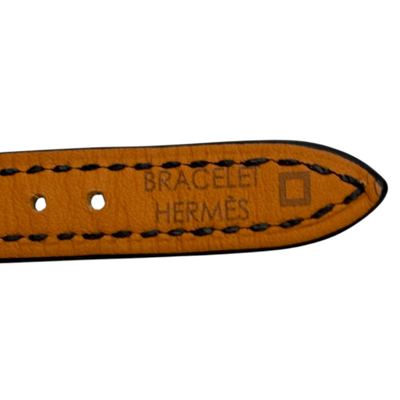 エルメス HERMES ナンタケット NA2.172  K18PG/レザーストラップ クオーツ レディース 腕時計