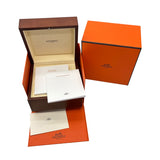 エルメス HERMES ナンタケット NA2.172  K18PG/レザーストラップ クオーツ レディース 腕時計