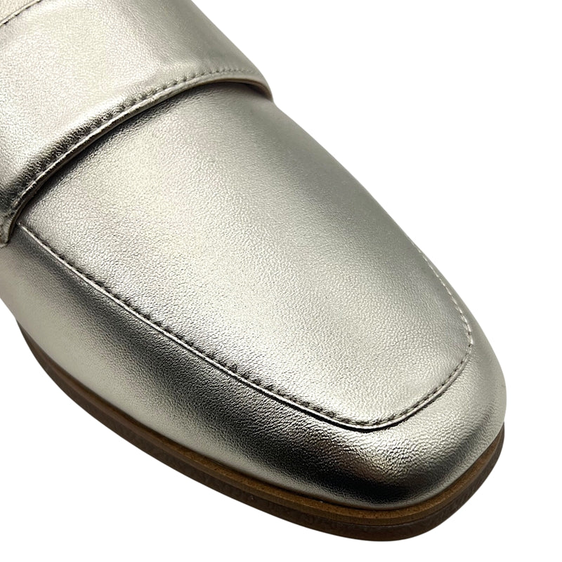コールハーン COLE HAAN ローファー 36 ゴールド レザー レディース ローファー