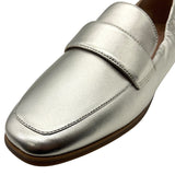 コールハーン COLE HAAN ローファー 36 ゴールド レザー レディース ローファー
