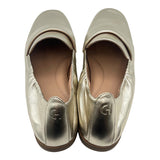 コールハーン COLE HAAN ローファー 36 ゴールド レザー レディース ローファー