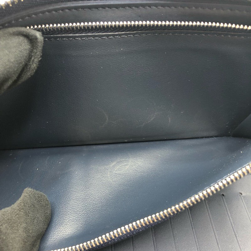 ルイ・ヴィトン LOUIS VUITTON ジッピーウォレット・ヴェルティカル M81767 マリーヌ アエログラム メンズ 長財布