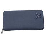 ルイ・ヴィトン LOUIS VUITTON ジッピーウォレット・ヴェルティカル M81767 マリーヌ アエログラム メンズ 長財布